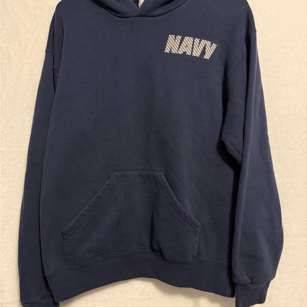 Soffe Navy Blue Men's Hoodie military navy